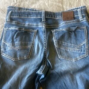 BKE Indigo Denim Jeans with White Stitching